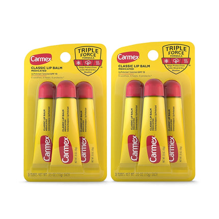 CARMEX ASST TUBE 3PK/12CT