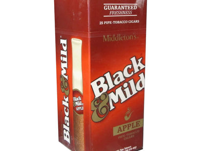 BLACK & MILD  25 CIGARS EXCISE TAX PAID