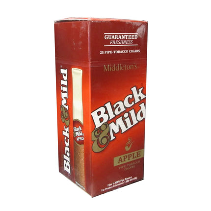 BLACK & MILD APPLE 25PK