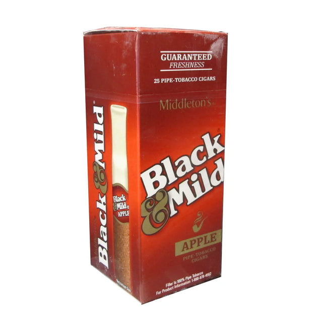 BLACK & MILD APPLE 25PK