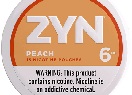 ZYN NICOTINE POUCHES 6MG -  5ROLLS