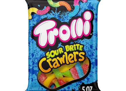 TROLLI 5oZ GUMMI CANDY SOUR BRITE CRAWLERS 1COUNT