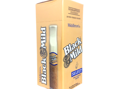 BLACK & MILD  25 CIGARS EXCISE TAX PAID