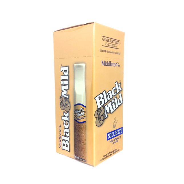 BLACK & MILD SELECT 25PK