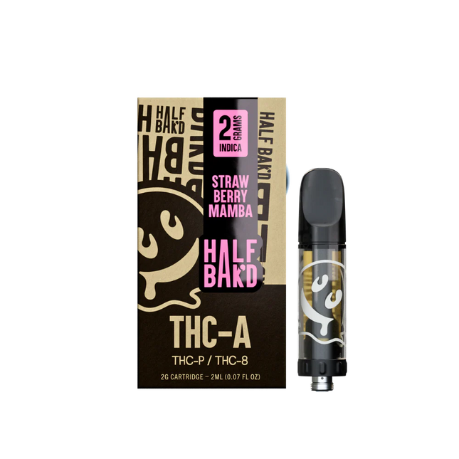 HALF BAK'D 2G CART STRAW MAMBA