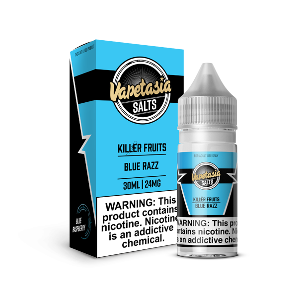 VAPETASIA-30ML/24MG- BLUE RAZZ