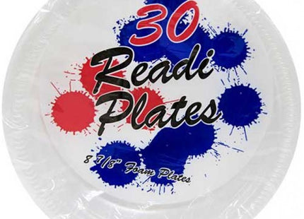 FOAM PLATES 30 CT - 8 7/8"