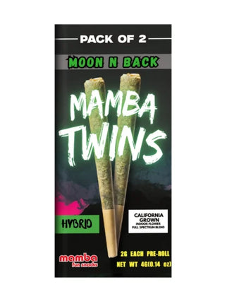 MAMBA TWINS 2GRAM PRE-ROLL MOON N BACK 10PACKS