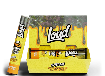 LOUD 2 GRAM THCA ROSIN HASH HOLEZ  - 20 COUNT