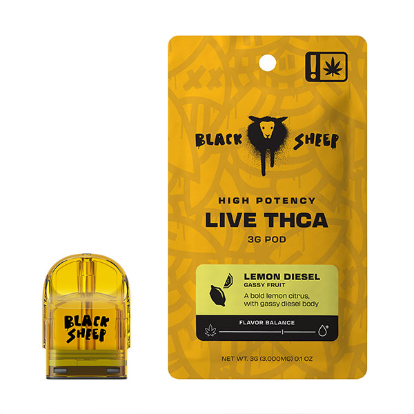 BLACK SHEEP 3G PODS LEMON DIESE