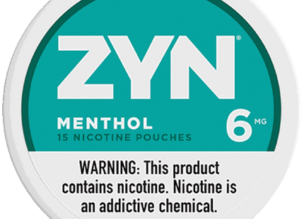 ZYN NICOTINE POUCHES 6MG -  5ROLLS
