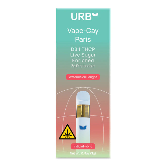 URB LIVE SUGAR ENRICHED 3ML DISPOSABLE 6PACK