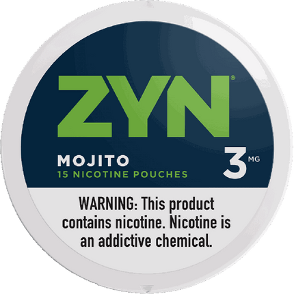 ZYN NICOTINE POUCHES 3MG - MOJITO 5ROLLS