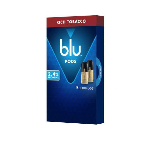 BLU PODS 2.4%NIC RICH TOBACCO