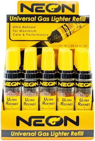 NEON GAS BUTANE - 20 CT