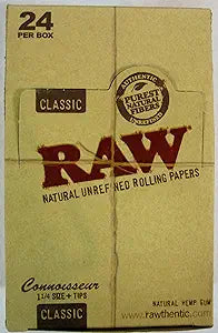 RAW CONNOISSEUR 1 1/4 + TIPS