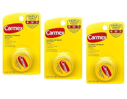 CARMEX JAR 0.25 PACK OF 3