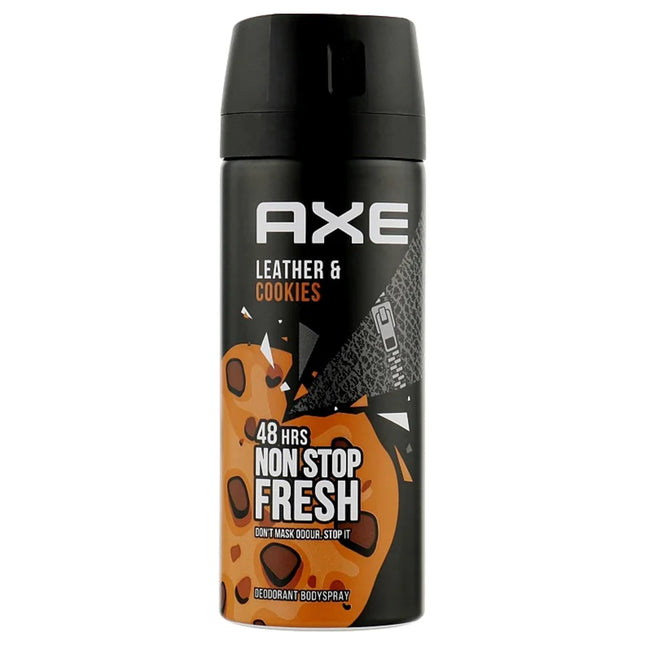 AXE SPRAY LEATHER & COKIES 12PK