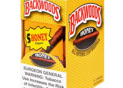 BACKWOODS 5PK CIGARS- 8COUNT EXCISE TAX PAID