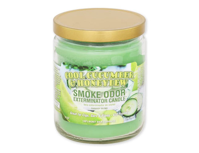 SMOKE CANDLE|COOL CUCUMBE 13OZ