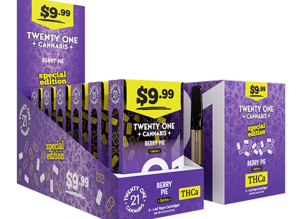 21 1ML CART 9.99$  BERRY PIE