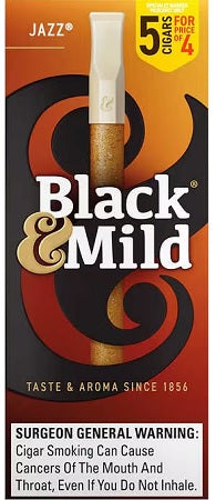 BLACK & MILD JAZZ 5 FOR 4PK