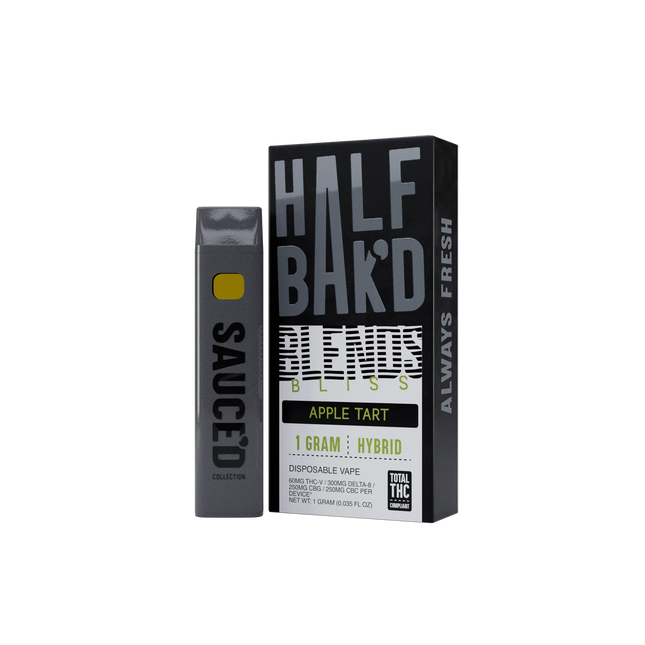 HALF BAK'D  BLEND 1G DISPOSABLE  5PACK
