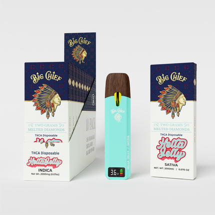 BIG CHIEF 2G MELTED DIAMOND DISPOSABLE HELLA JELLY 10PACK