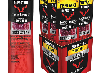 JACK LINK'S 1oZ TERIYAKI BEEF STEAK 12COUNT