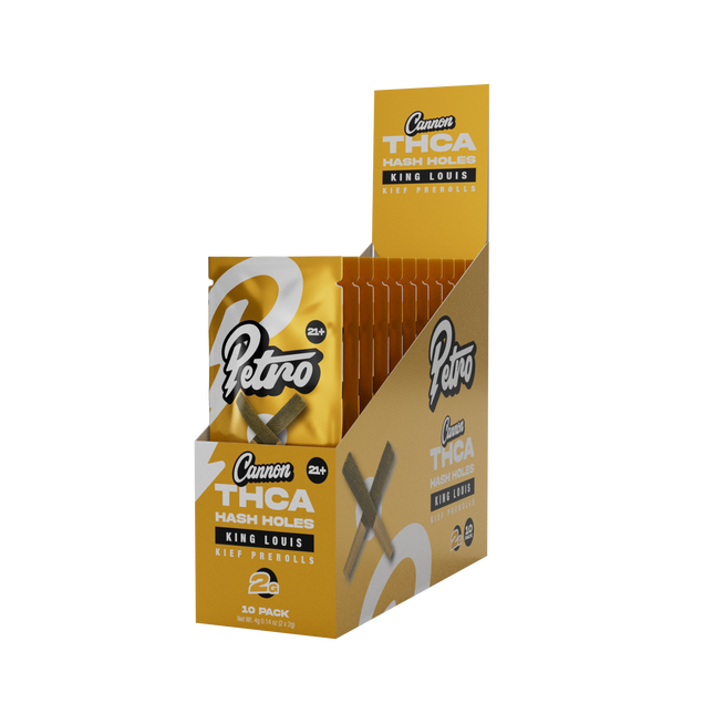 PETRO THC-A 2G HASH HOLE 2PK PRE-ROLLS 10PACKS