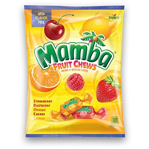 MAMBA 3.52oZ FRUIT CHEWS 1COUNT