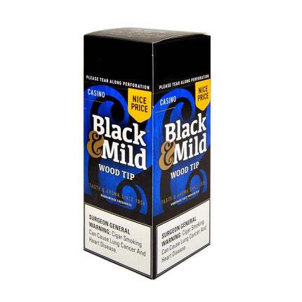 BLACK & MILD CASINO WT NP 25PK