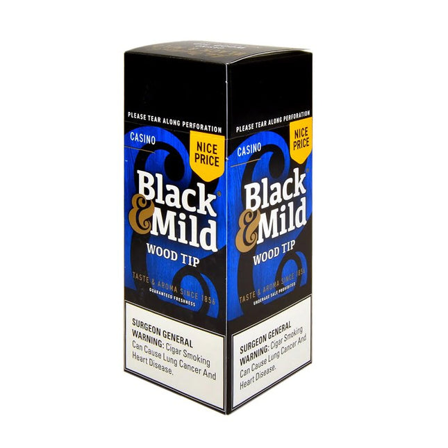 BLACK & MILD CASINO WT NP 25PK