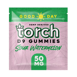 TORCH  D9 GUMMY SOUR WATRMLN 10