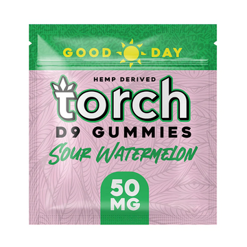 TORCH  D9 GUMMY SOUR WATRMLN 10