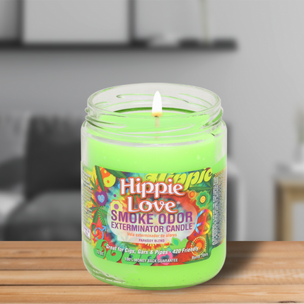 SMOKE CANDLE |HIPPIE LOVE13 OZ