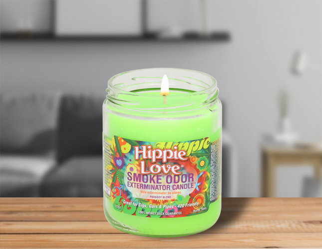 SMOKE CANDLE |HIPPIE LOVE13 OZ