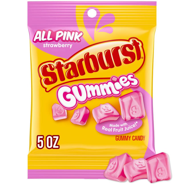 STARBURST 5oZ GUMMIES ALL PINK 1COUNT