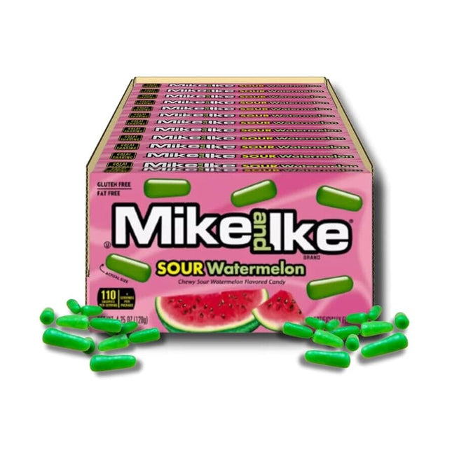 MIKE & IKE 4.25oZ CANDY SOUR WATERMELON 12COUNT