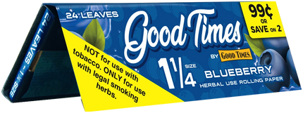 GT ROLING PAPER 11/4 BLUEBERRY