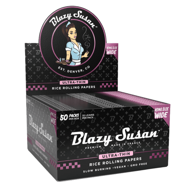 BLAZY BLACK KINGSIZE WIDE 50PK