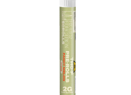 HIGHER EDUCATION SCROLLS 2G THC-P PRE-ROLLS  20COUNT