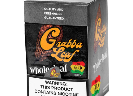 GRABBA LEAF WHOLE LEAF RED GOLD GREEN 10COUNT