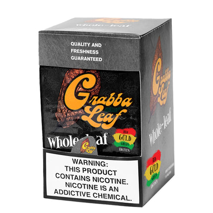 GRABBA LEAF WHOLE LEAF RED GOLD GREEN 10COUNT