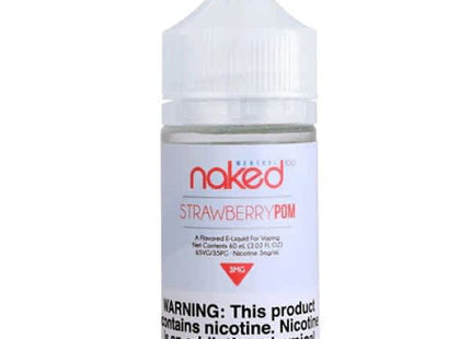 NAKED 6MG E-LIQUID STRAWBERRYPOM 60ML