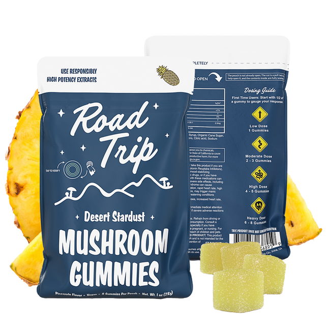 ROADTRIP GUMMIES PINEAPPLE 10PK