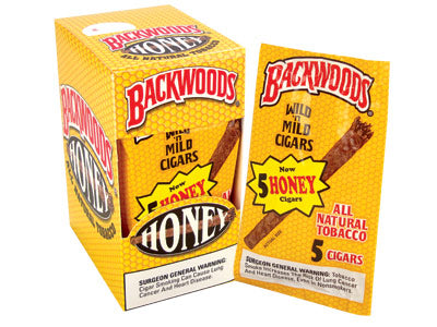 BACKWOODS HONEY- 8-5PK