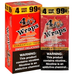 4K'S WRAPS 4/$0.99 SWEET DELICIOUS