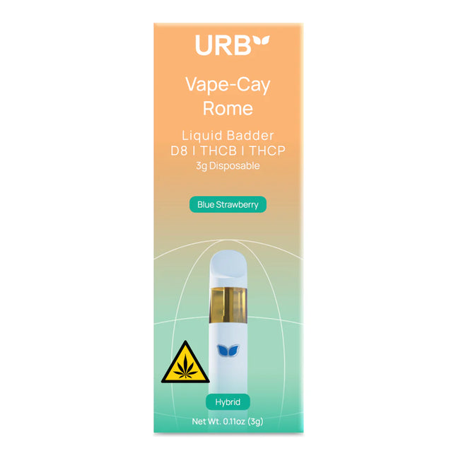 URB LIQUID BADDER 3ML DISPOSABLE  6PACK