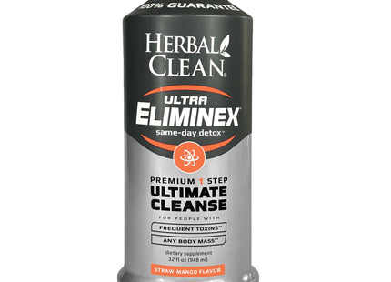 HERBAL CLEAN ULTRA ELIMINEX 32oZ STRAWBERRY MANGO FLAVOR